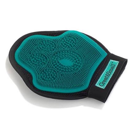 Great&Small Pet Grooming Glove – Silicone Deshedding & Massage Mitt for Dogs & Cats