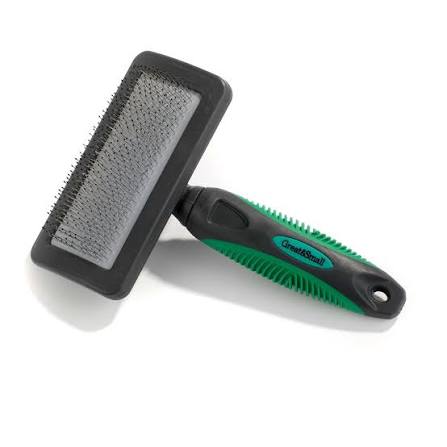 Great&Small Premium Pet Slicker Brush – Ergonomic Undercoat Dematting Tool for Dogs & Cats